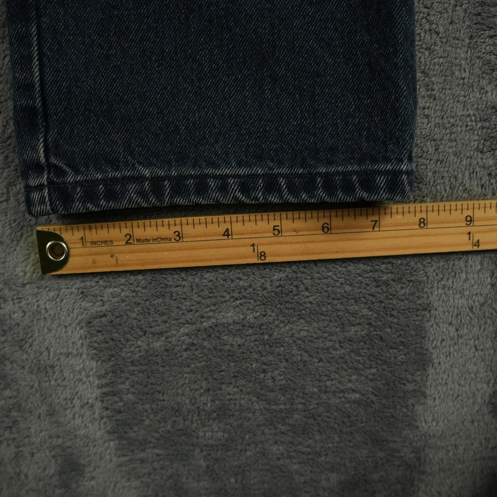 Harley-Davidson Jeans Mens 35x32 Blue Biker Blues Made‎ in USA Dark Wash Denim